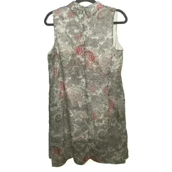 Simply Noelle Shift Dress Sleeveless Keyhole Size S/M 8-10 - Picture 4 of 5